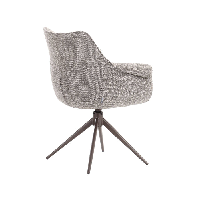 Eetkamerstoel Narumi - Mushroom - Royal Boucle - Brons...-Eetkamerstoelen-LABEL51