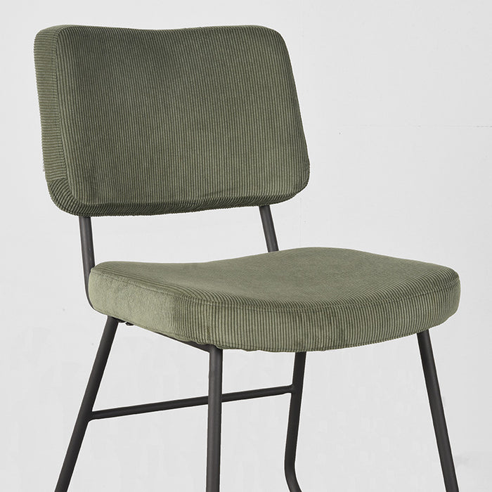 LABEL51 Eetkamerstoel Noah - Forest - Ribcord-Eetkamerstoelen-LABEL51