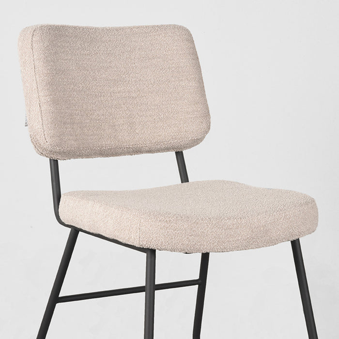 LABEL51 Eetkamerstoel Noah - Naturel - Boucle-Eetkamerstoelen-LABEL51