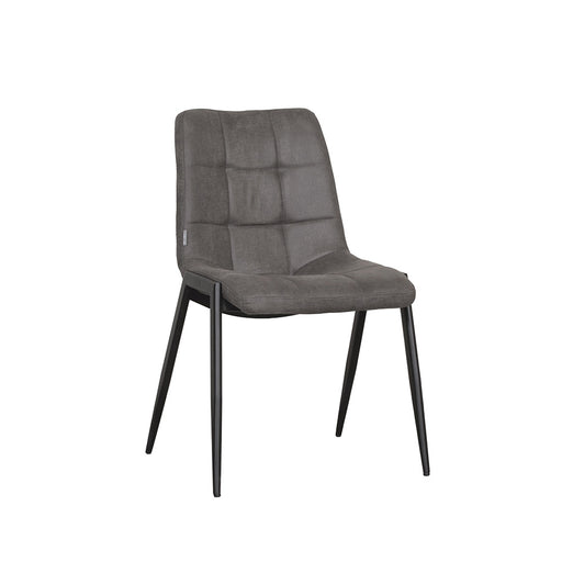 LABEL51 Eetkamerstoel Noor - Antraciet - Micro Suede-Eetkamerstoelen-LABEL51