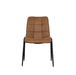 Eetkamerstoel Noor - Cognac - Micro Suede-Eetkamerstoelen-LABEL51