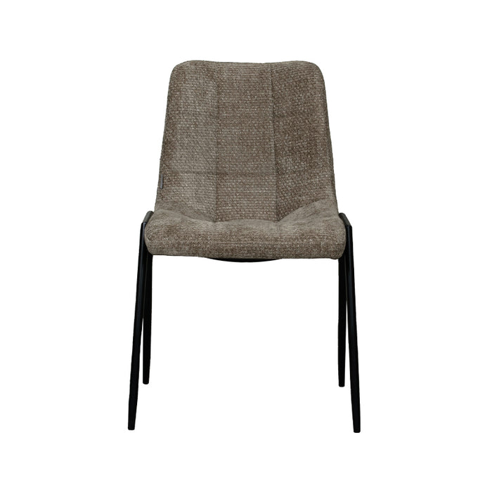 LABEL51 Eetkamerstoel Noor - Hunter - Elite - Zwart Metalen Frame-Eetkamerstoelen-LABEL51