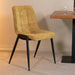 LABEL51 Eetkamerstoel Noor Mustard 51x61x84 cm-Eetkamerstoelen-LABEL51