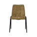 LABEL51 Eetkamerstoel Noor - Mustard - Elite - Black Frame-Eetkamerstoelen-LABEL51
