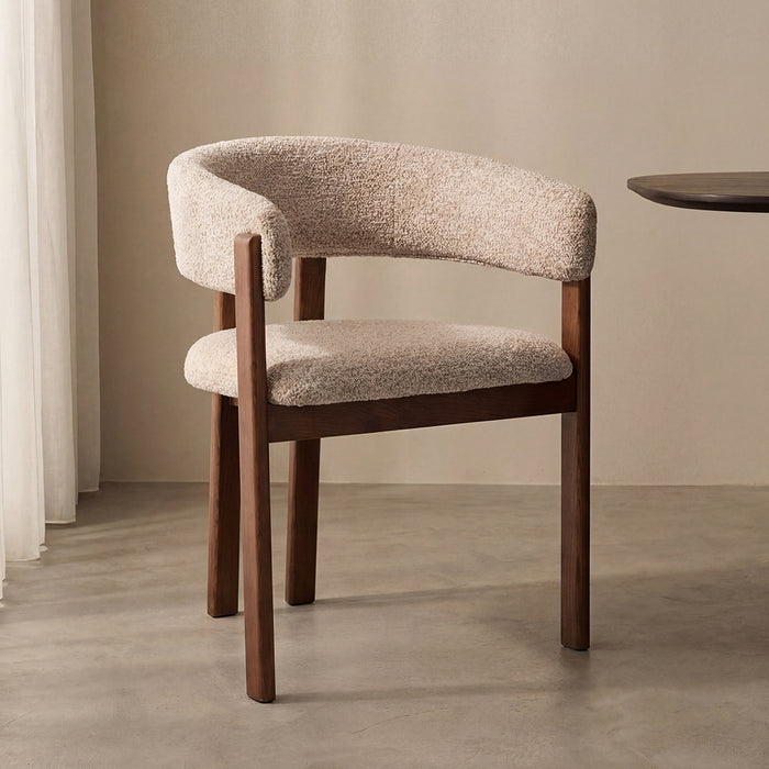 LABEL51 Esszimmerstuhl Osaka Stoff Beige