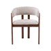 LABEL51 Eetkamerstoel Osaka Stof Beige-Eetkamerstoelen-LABEL51
