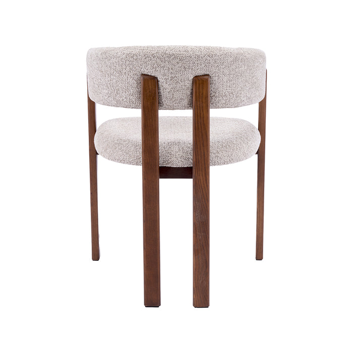 LABEL51 Eetkamerstoel Osaka Stof Beige-Eetkamerstoelen-LABEL51