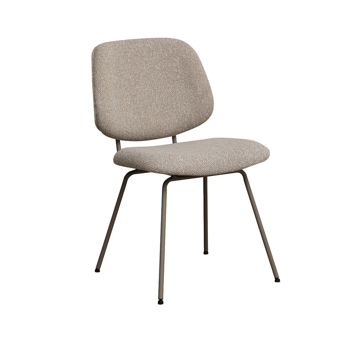 LABEL51 Eetkamerstoel Ravenna Bouclé Naturel