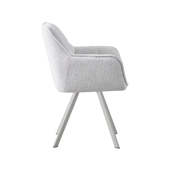 LABEL51 Eetkamerstoel Riley Stof Naturel-Eetkamerstoelen-LABEL51