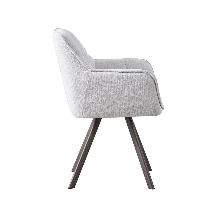 LABEL51 Eetkamerstoel Riley Stof Naturel-Eetkamerstoelen-LABEL51