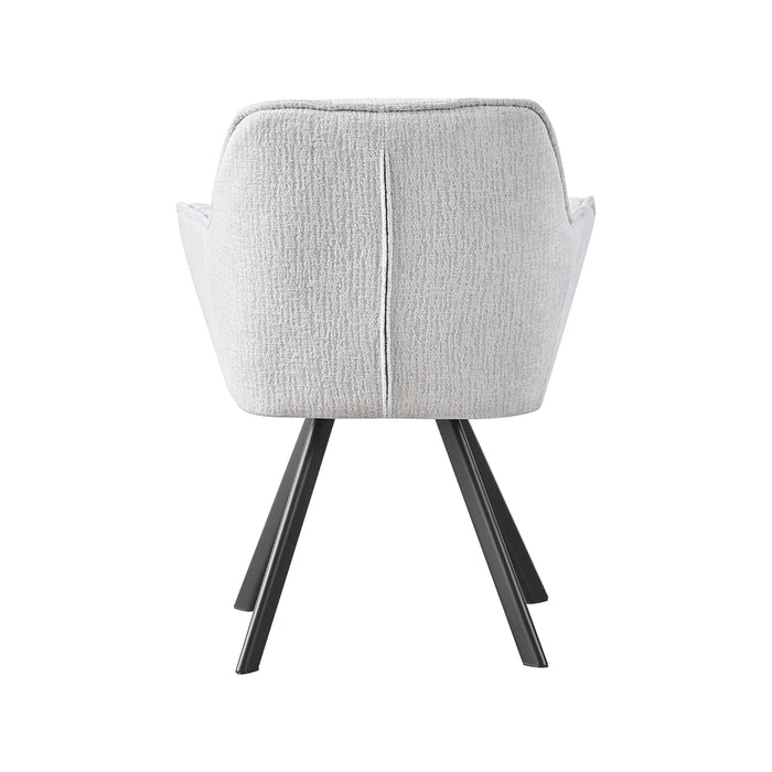 LABEL51 Eetkamerstoel Riley Stof Naturel-Eetkamerstoelen-LABEL51