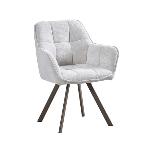 LABEL51 Eetkamerstoel Riley Stof Naturel-Eetkamerstoelen-LABEL51