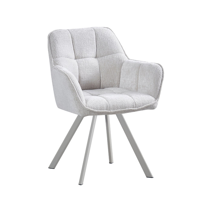 LABEL51 Eetkamerstoel Riley Stof Naturel-Eetkamerstoelen-LABEL51