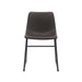 LABEL51 Eetkamerstoel Risto Donkerbruin Kunstleder 47x55x79 cm-Eetkamerstoelen-LABEL51