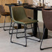 LABEL51 Eetkamerstoel Risto Hunter Kunstleder 47x55x79 cm-Eetkamerstoelen-LABEL51