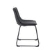 LABEL51 Eetkamerstoel Risto - Zwart - Kunstleder-Eetkamerstoelen-LABEL51