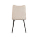 LABEL51 Eetkamerstoel Riv Naturel Cato Zwart Metalen Frame 47x59x88 cm-Eetkamerstoelen-LABEL51