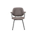 LABEL51 Eetkamerstoel Rivano Taupe Micro Suede 62x58x82 cm-Eetkamerstoelen-LABEL51