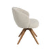 Eetkamerstoel Sabi - Naturel - Royal Boucle - Naturel Houten...-Eetkamerstoelen-LABEL51