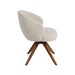 Eetkamerstoel Sabi - Naturel - Royal Boucle - Walnoot Houten...-Eetkamerstoelen-LABEL51