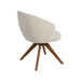 Eetkamerstoel Sabi - Naturel - Royal Boucle - Walnoot Houten...-Eetkamerstoelen-LABEL51