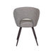 LABEL51 Eetkamerstoel Sakura Bouclé Mushroom met bronze poten-Eetkamerstoelen-LABEL51