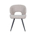 LABEL51 Eetkamerstoel Sakura Bouclé Naturel-Eetkamerstoelen-LABEL51
