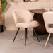 LABEL51 Eetkamerstoel Sakura Bouclé Naturel-Eetkamerstoelen-LABEL51