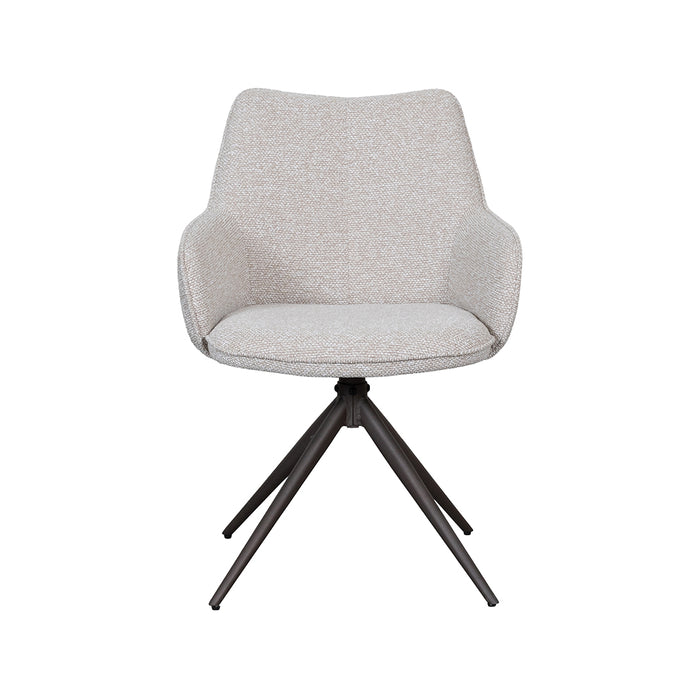 LABEL51 Eetkamerstoel Sawa Naturel Brons 58x60x83 cm-Eetkamerstoelen-LABEL51