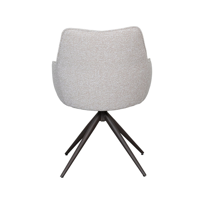 LABEL51 Eetkamerstoel Sawa Naturel Brons 58x60x83 cm-Eetkamerstoelen-LABEL51