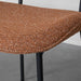 LABEL51 Eetkamerstoel Senn - Coral - Boucle - Black Frame-Eetkamerstoelen-LABEL51