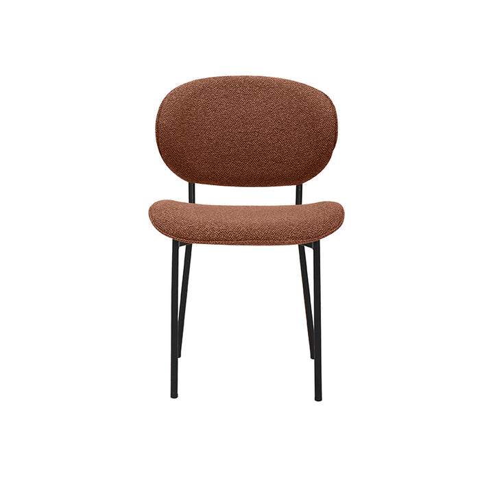 LABEL51 Eetkamerstoel Senn - Coral - Royal Boucle-Eetkamerstoelen-LABEL51