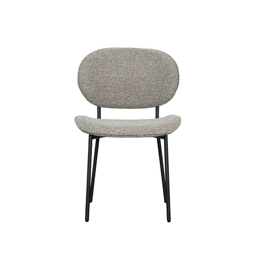 LABEL51 Eetkamerstoel Senn - Mushroom - Royal Boucle-Eetkamerstoelen-LABEL51