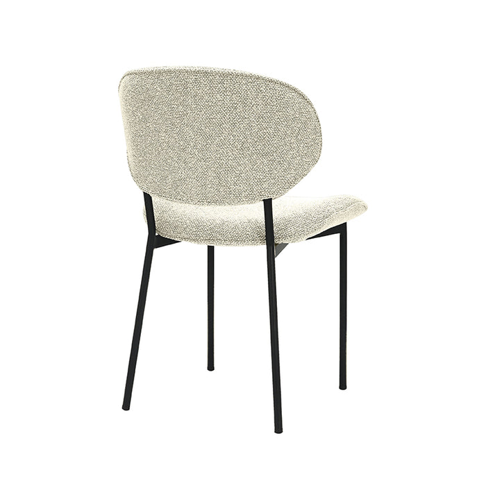 LABEL51 Eetkamerstoel Senn - Naturel - Royal Boucle-Eetkamerstoelen-LABEL51