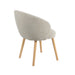 Eetkamerstoel Shiro - Naturel - Royal Boucle - Naturel Houten...-Eetkamerstoelen-LABEL51