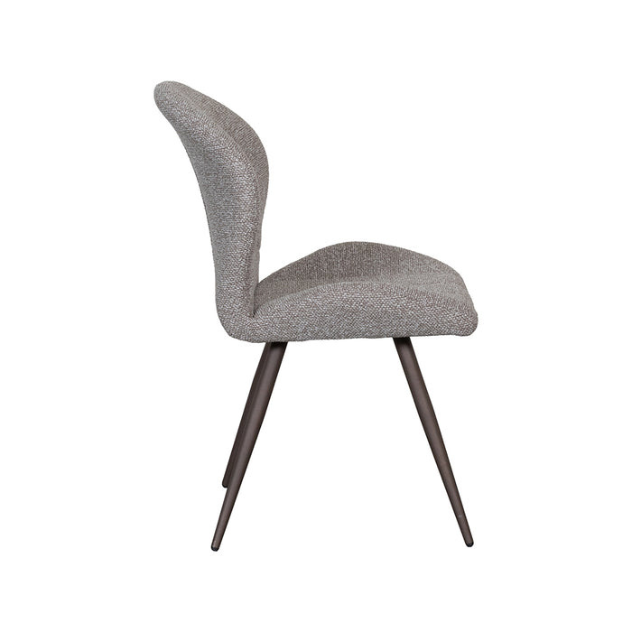 LABEL51 Eetkamerstoel Sil Bouclé Mushroom-Eetkamerstoelen-LABEL51