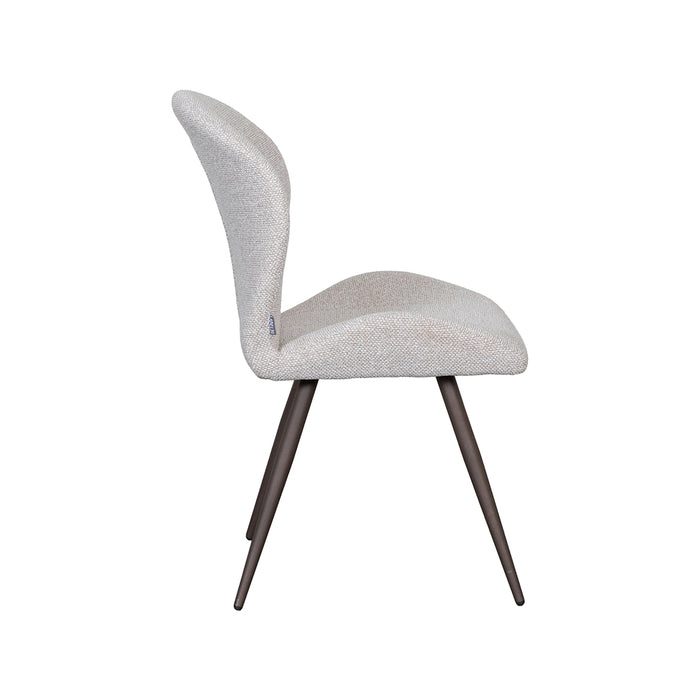 LABEL51 Eetkamerstoel Sil Bouclé Naturel-Eetkamerstoelen-LABEL51