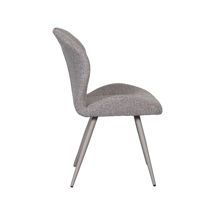 LABEL51 Eetkamerstoel Silly Bouclé Mushroom-Eetkamerstoelen-LABEL51