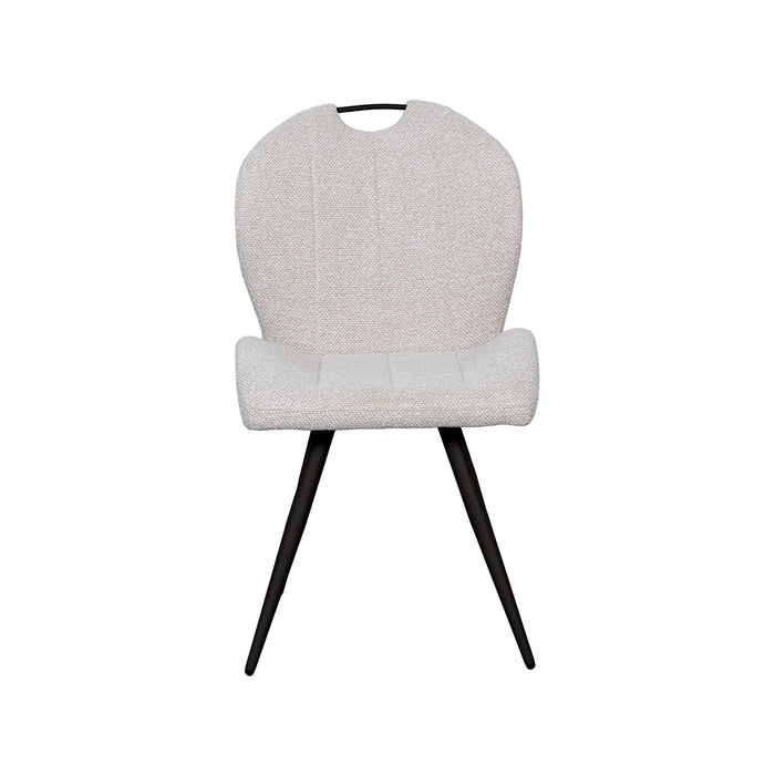 LABEL51 Eetkamerstoel Silly Bouclé Naturel-Eetkamerstoelen-LABEL51