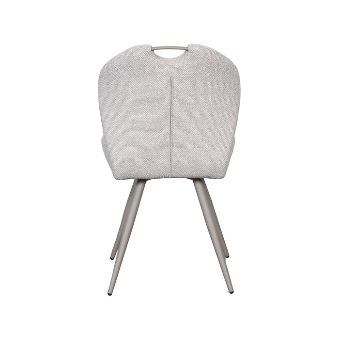 LABEL51 Eetkamerstoel Silly Bouclé Naturel-Eetkamerstoelen-LABEL51