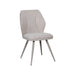 LABEL51 Eetkamerstoel Silvain Bouclé Naturel met taupe poten-Eetkamerstoelen-LABEL51