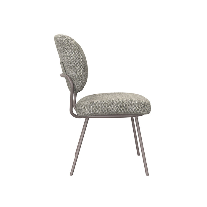 Eetkamerstoel Singapore - Mushroom - Royal Boucle - Brons...-Eetkamerstoelen-LABEL51