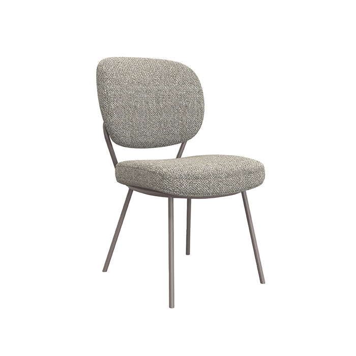 Eetkamerstoel Singapore - Mushroom - Royal Boucle - Brons...-Eetkamerstoelen-LABEL51