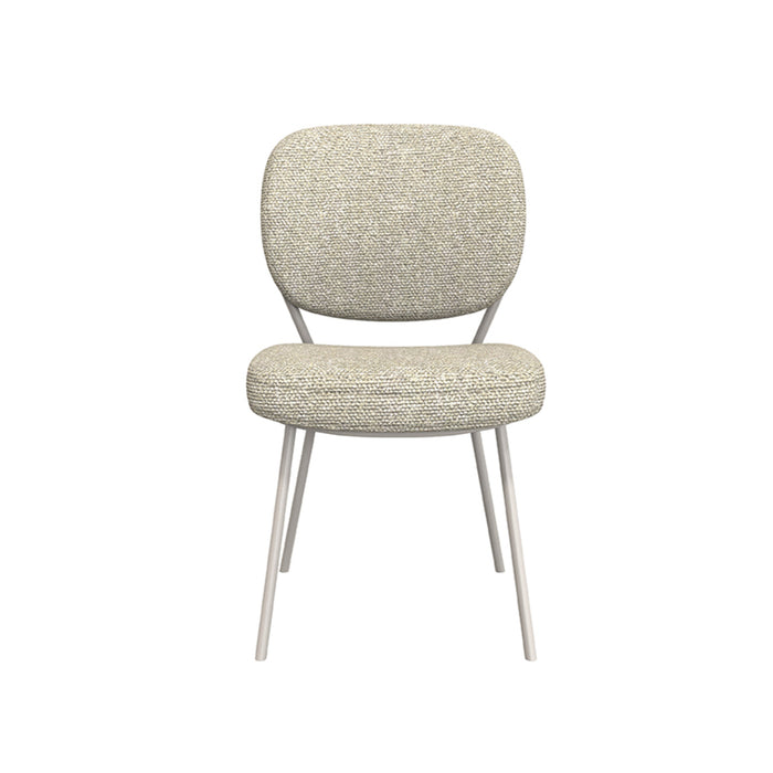 LABEL51 Eetkamerstoel Singapore - Naturel - Royal Boucle - Taupe-Eetkamerstoelen-LABEL51