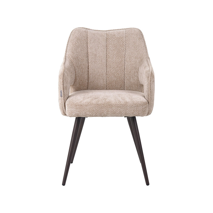 LABEL51 Eetkamerstoel Stan Clay Elite Brons 60x59x81 cm-Eetkamerstoelen-LABEL51