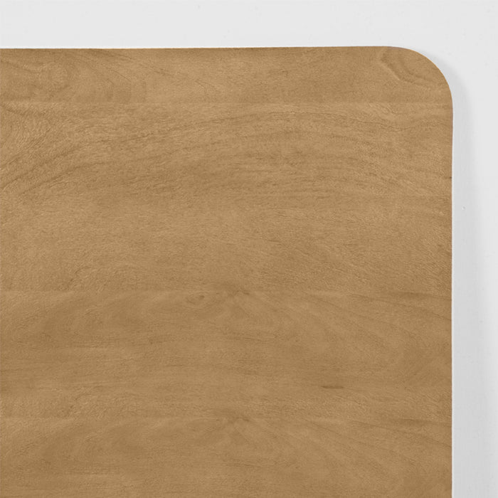 LABEL51 Eetkamerstoel Tafelblad Sloppy Edge - Naturel - Mangohout-Eettafels-LABEL51