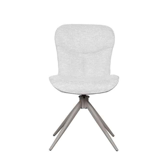 LABEL51 Eetkamerstoel Thorben Naturel Canyon Taupe Metalen Frame-Eetkamerstoelen-LABEL51