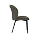 LABEL51 Eetkamerstoel Vino Hunter Elite Zwart Metalen Frame 49x62x85 cm-Eetkamerstoelen-LABEL51