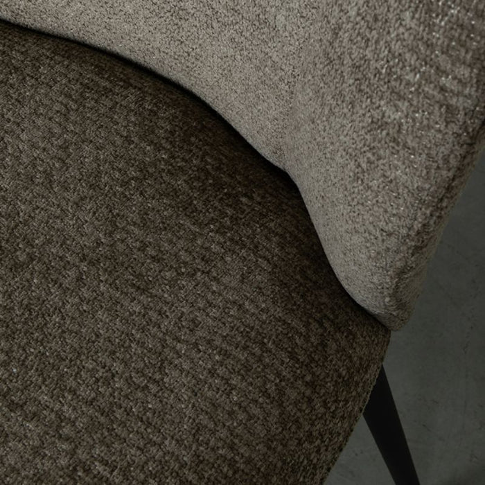 LABEL51 Eetkamerstoel Vino Hunter Elite Zwart Metalen Frame 49x62x85 cm-Eetkamerstoelen-LABEL51