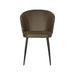 LABEL51 Eetkamerstoel Wave Army Microvezel 58x60x85 cm-Eetkamerstoelen-LABEL51